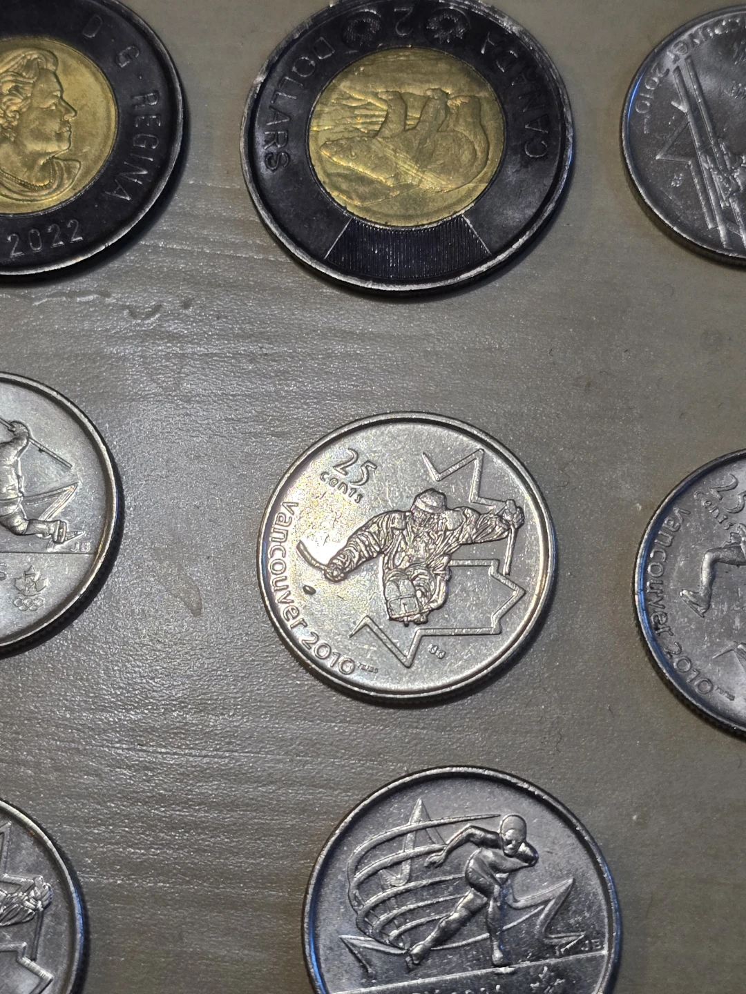 Canadian Collector 10 Coins - Various Years & Designs