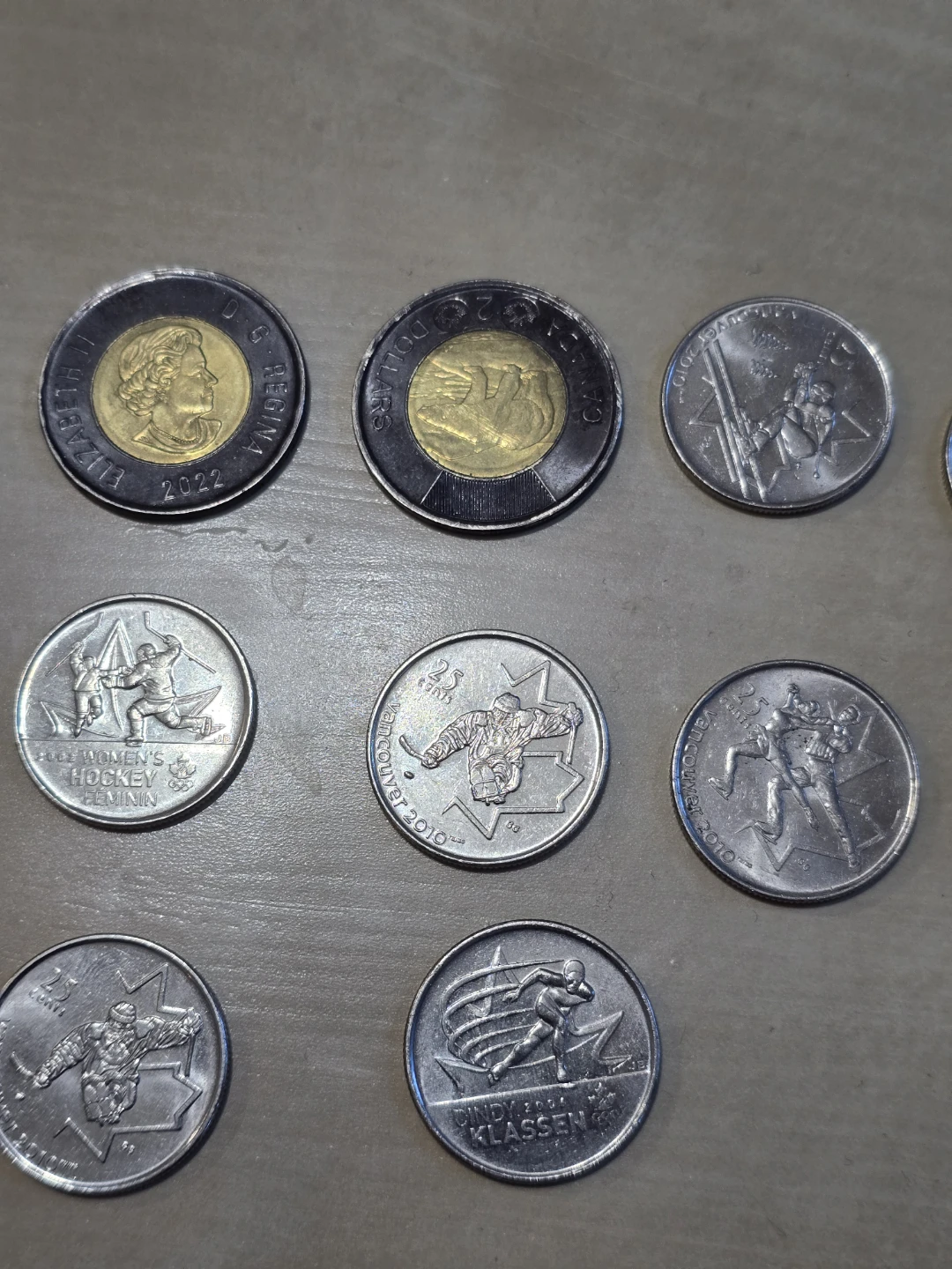 Canadian Collector 10 Coins - Various Years & Designs - photo 3
