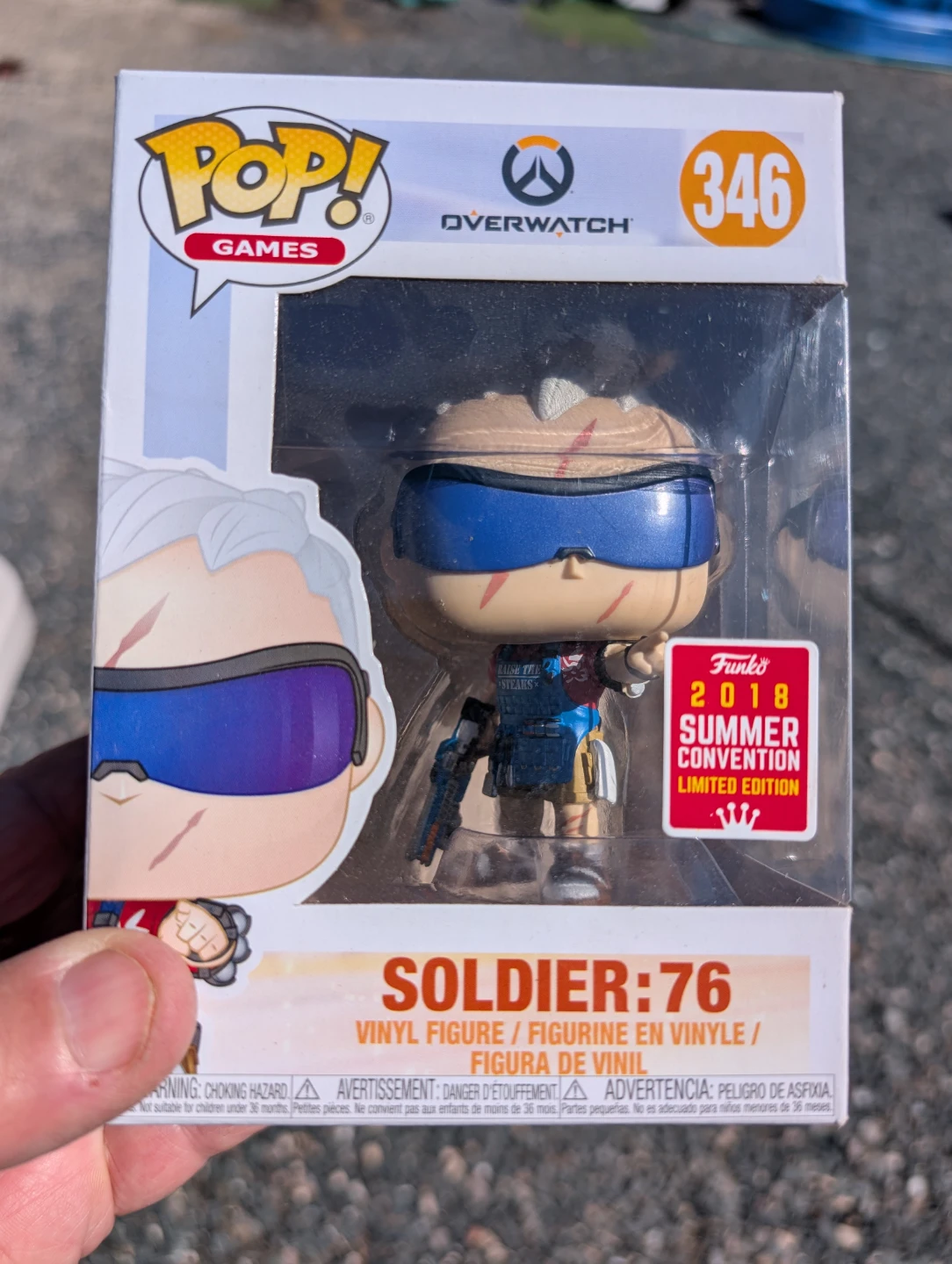 Funko Pop! Overwatch Soldier: 76 #346