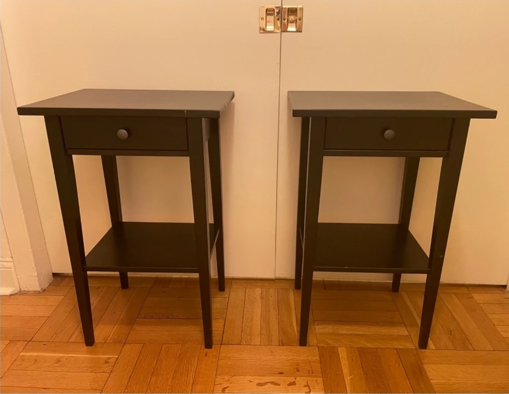 2 ikea night stads