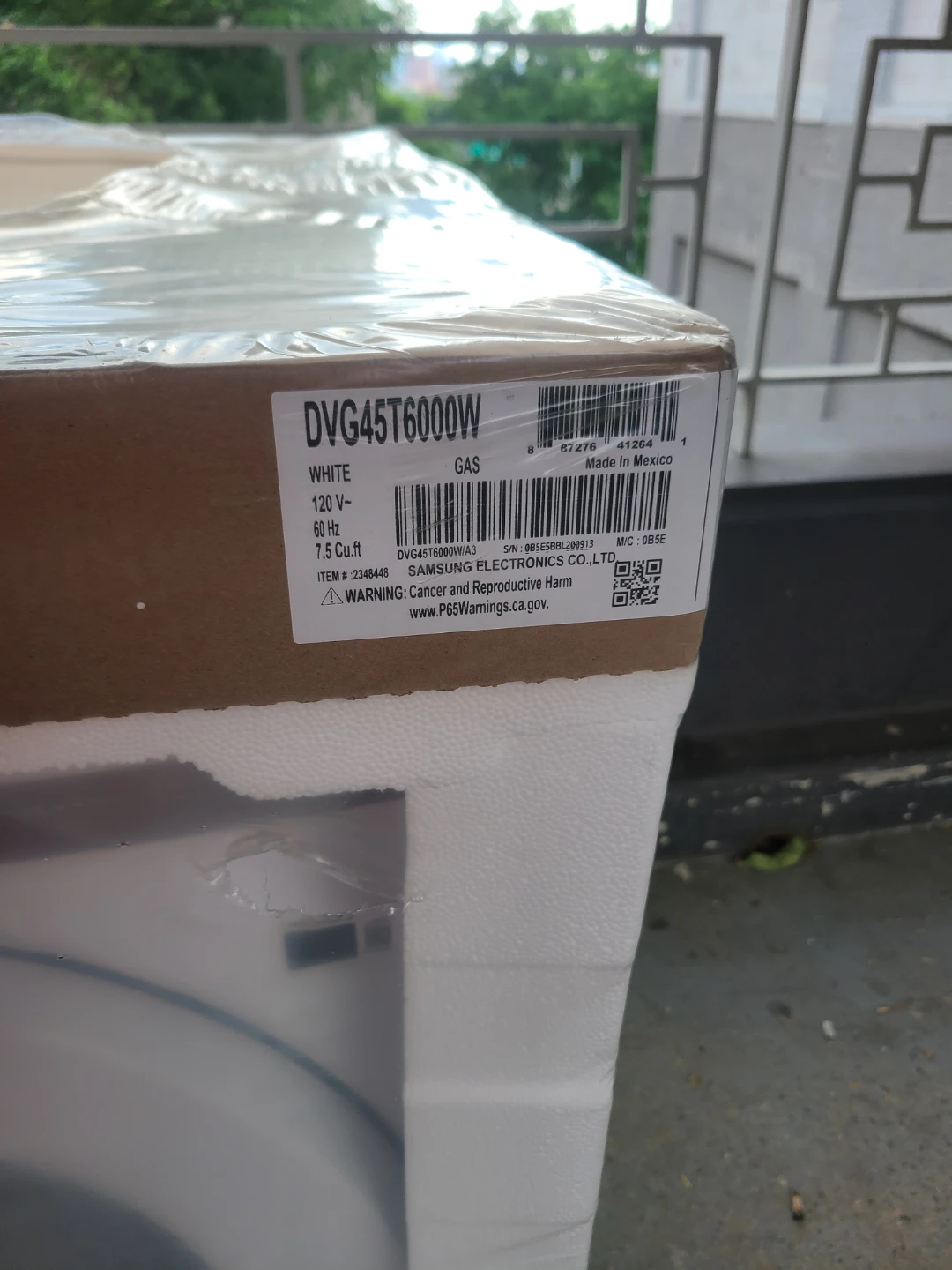 New Samsung washer and dryer set - photo 3
