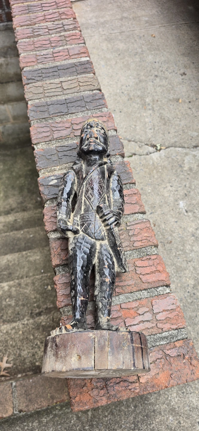 Hand Carved Wooden Figurine - photo 2