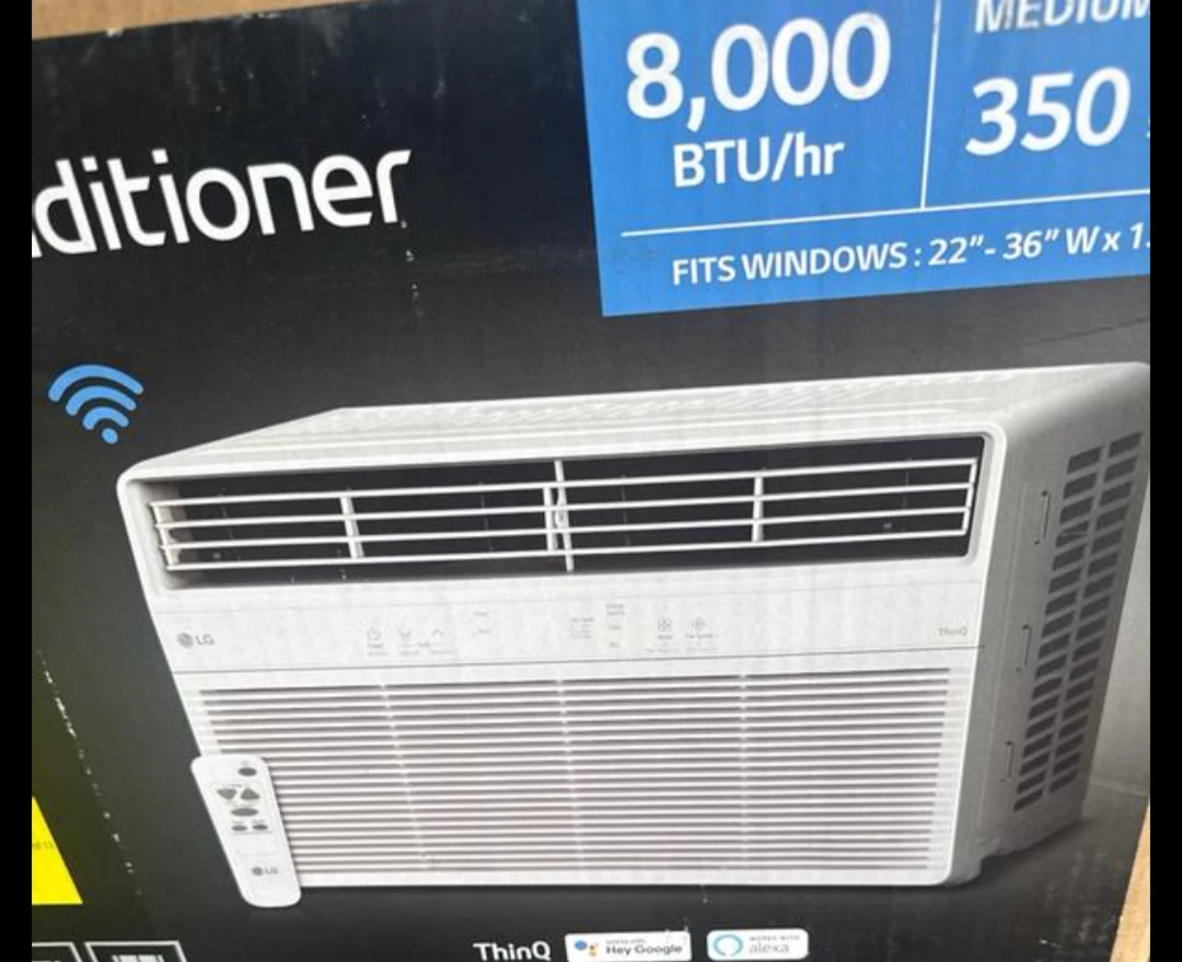 8,000Btu LG ThinQ SMART Window AC Unit