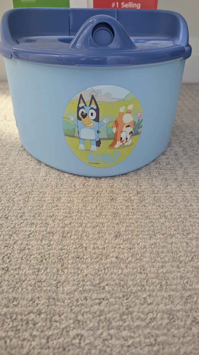 Bluey Toddler Potty Blue and a genie for diapers - photo 3
