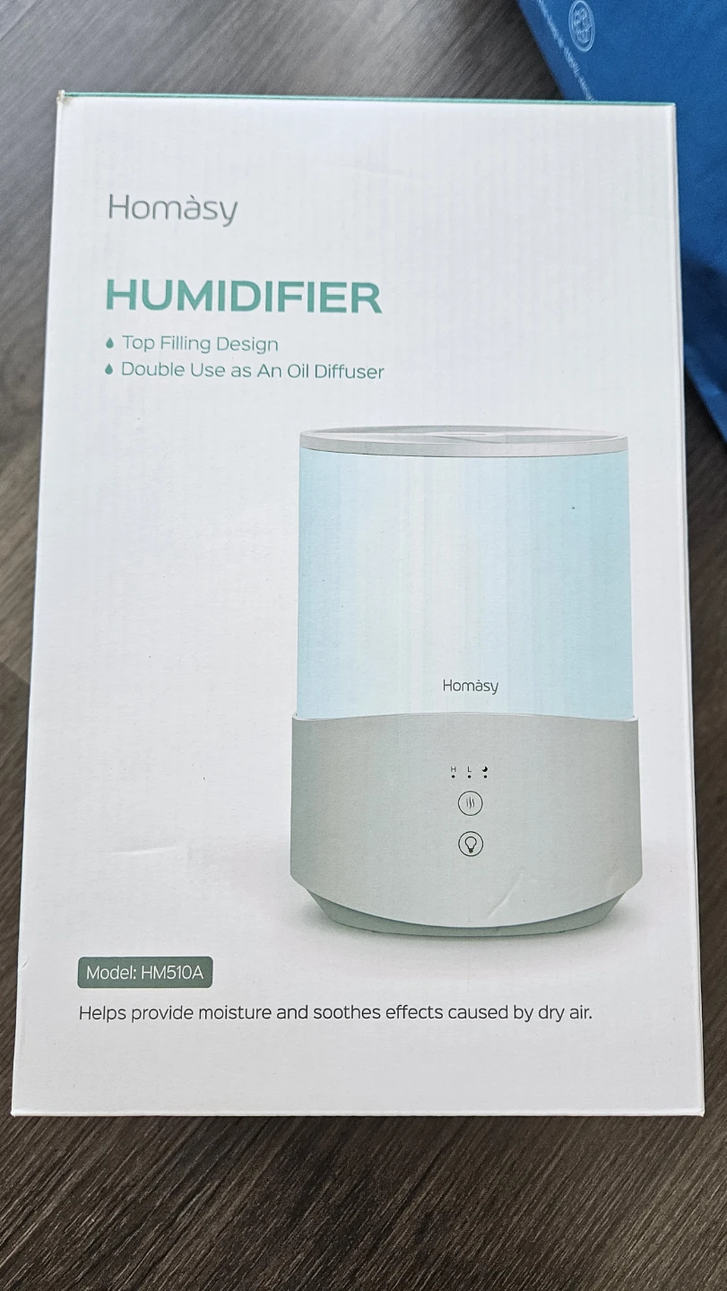 Homàsy Humidifier & Oil Diffuser