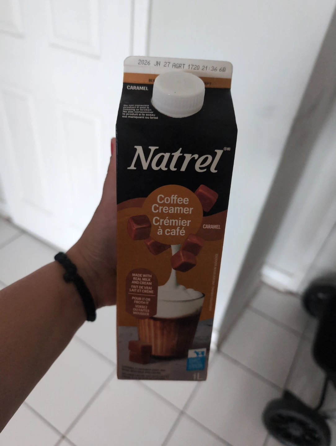 Natrel Caramel Coffee Creamer 1L