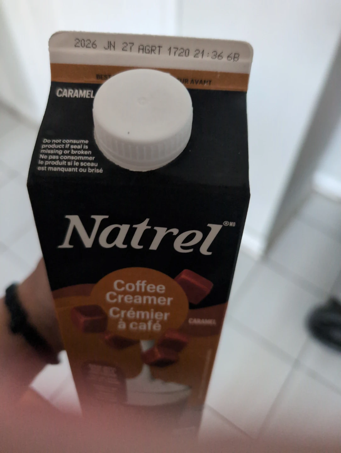 Natrel Caramel Coffee Creamer 1L - photo 2