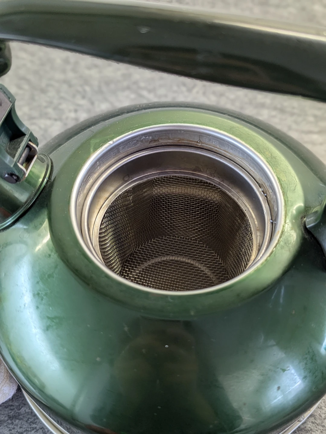 Green Stovetop Whistling Kettle - photo 2