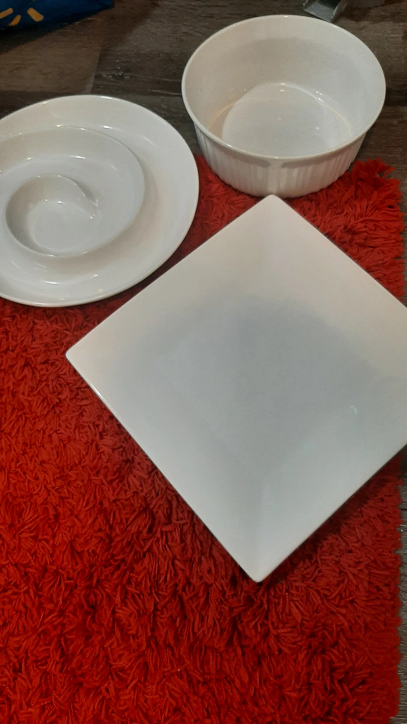 White Serving Dishes Set - photo 2