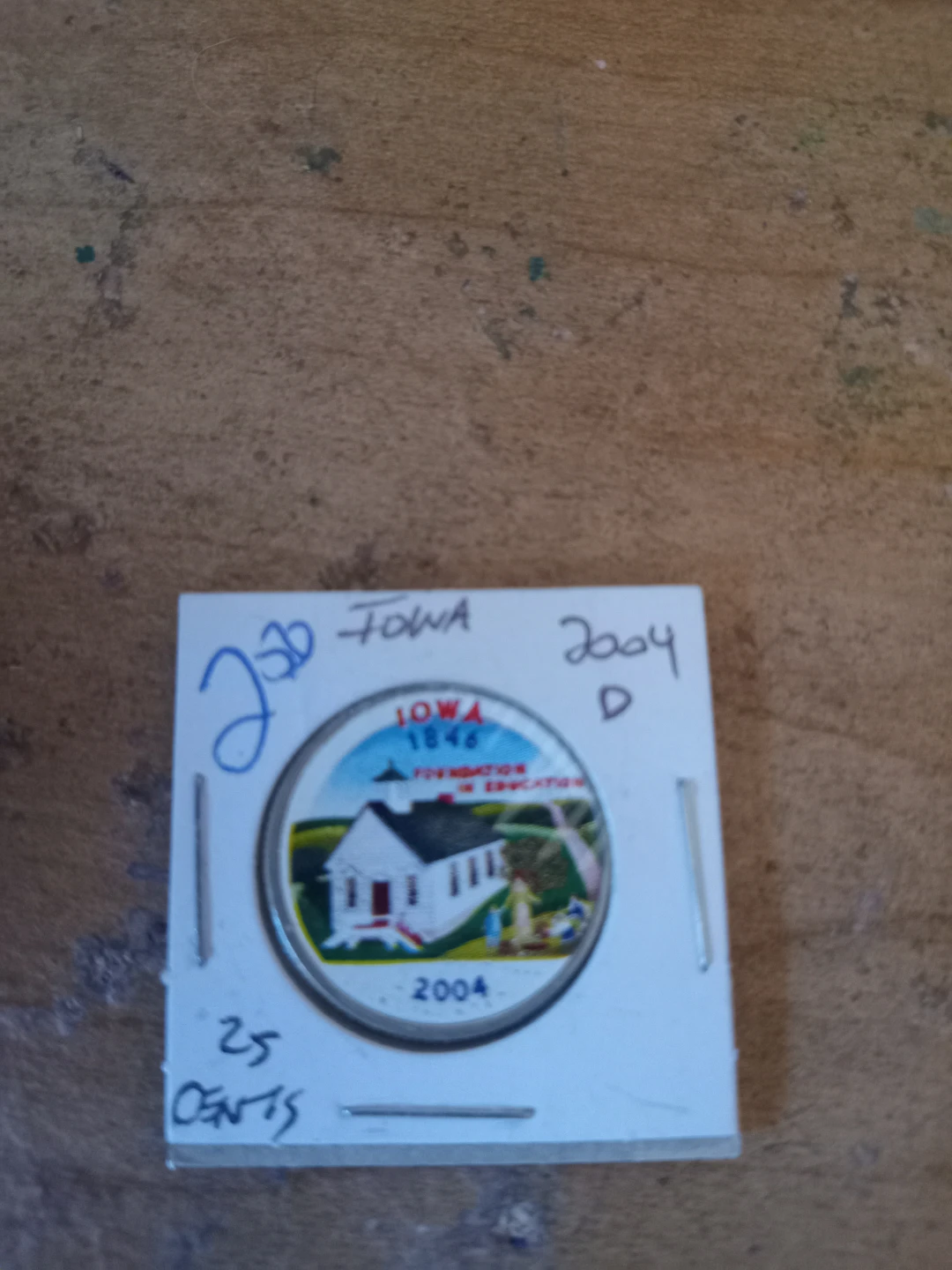 2004 D IOWA AMERICAN STATE QUARTER
