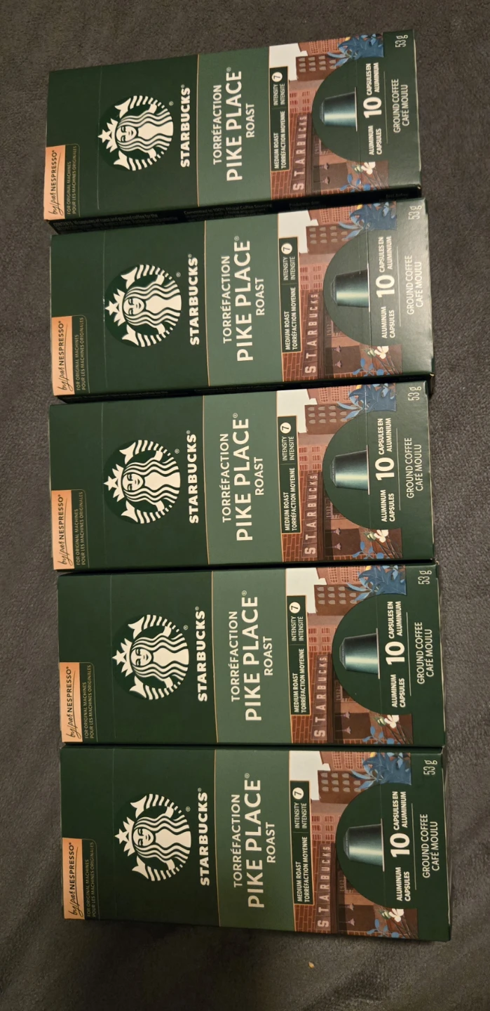 Starbucks coffee pods for Nespresso ⚽️