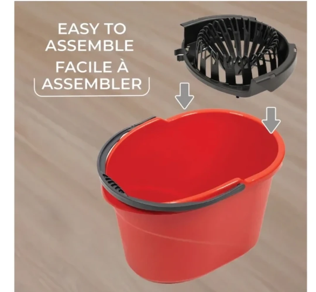 Vileda QuickWring 10L Mop Bucket ⚽️ - photo 3