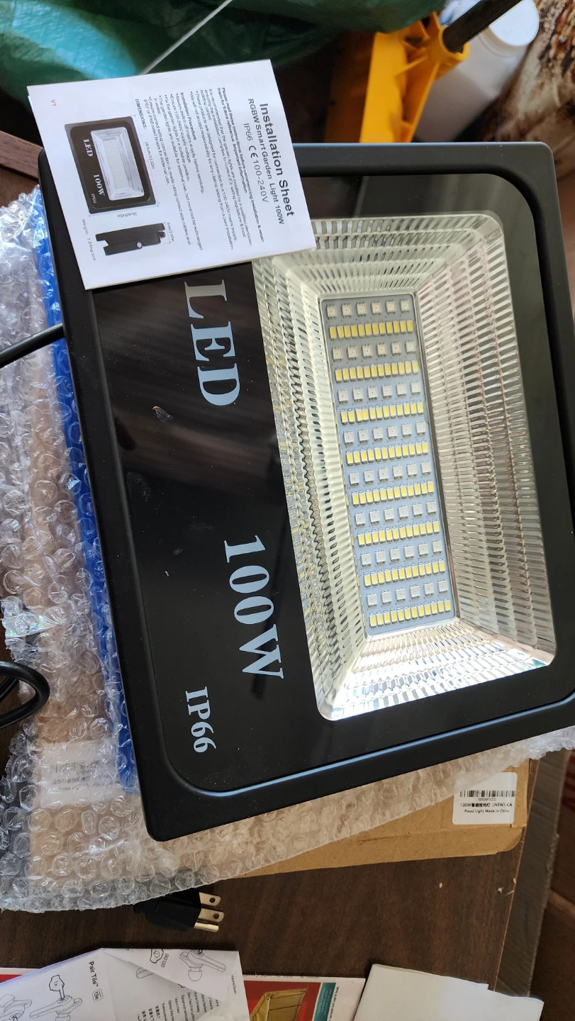 100W RGBW Smart LED Flood Light