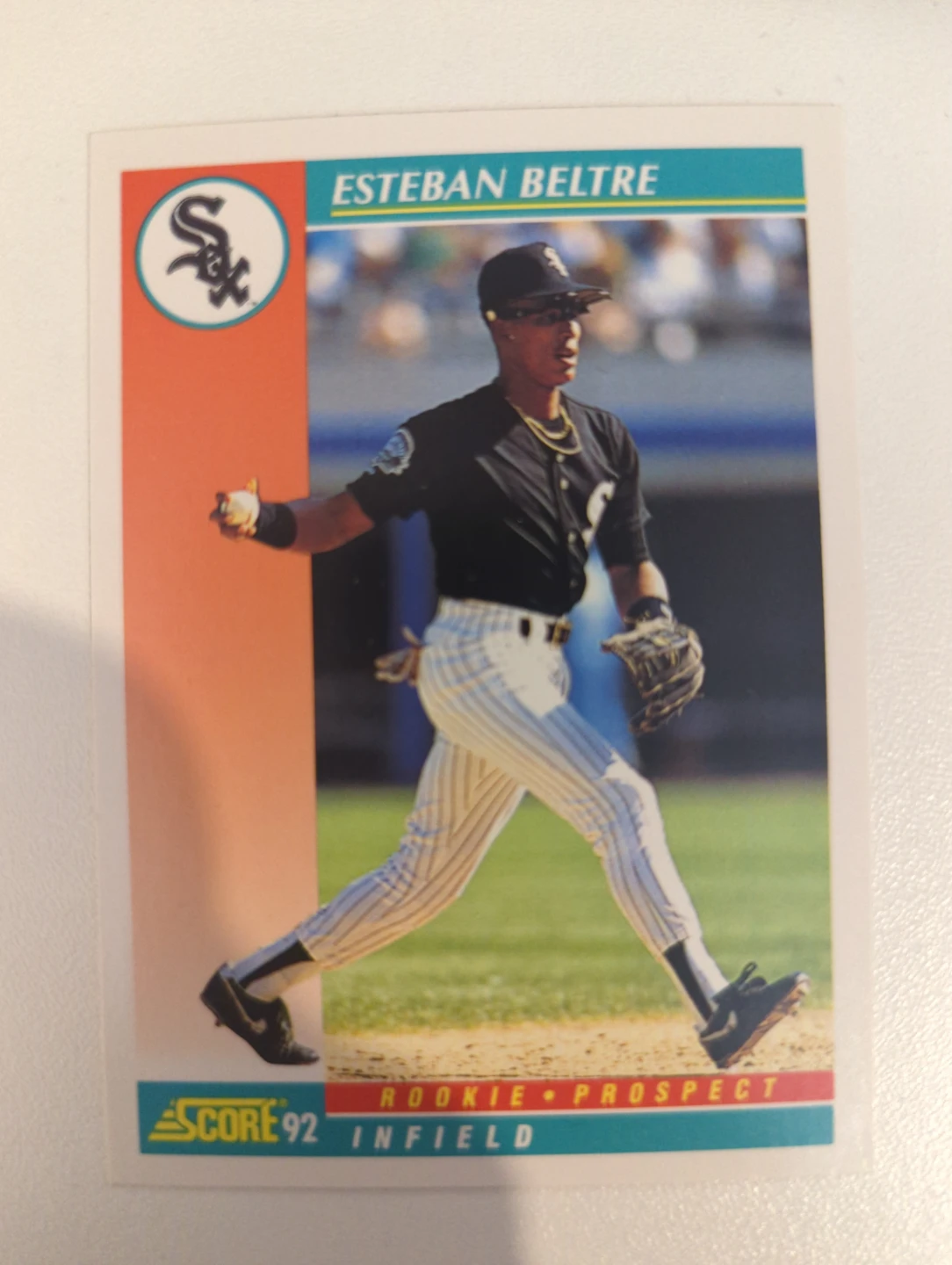 Esteban Belte 1992 Score Baseball Card ⚽