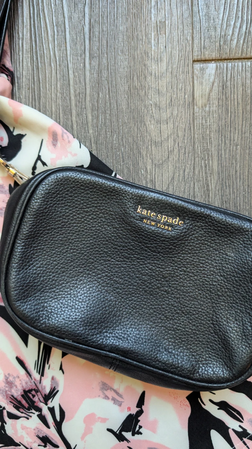 Dress & Kate Spade Black Leather Crossbody Bag - photo 2