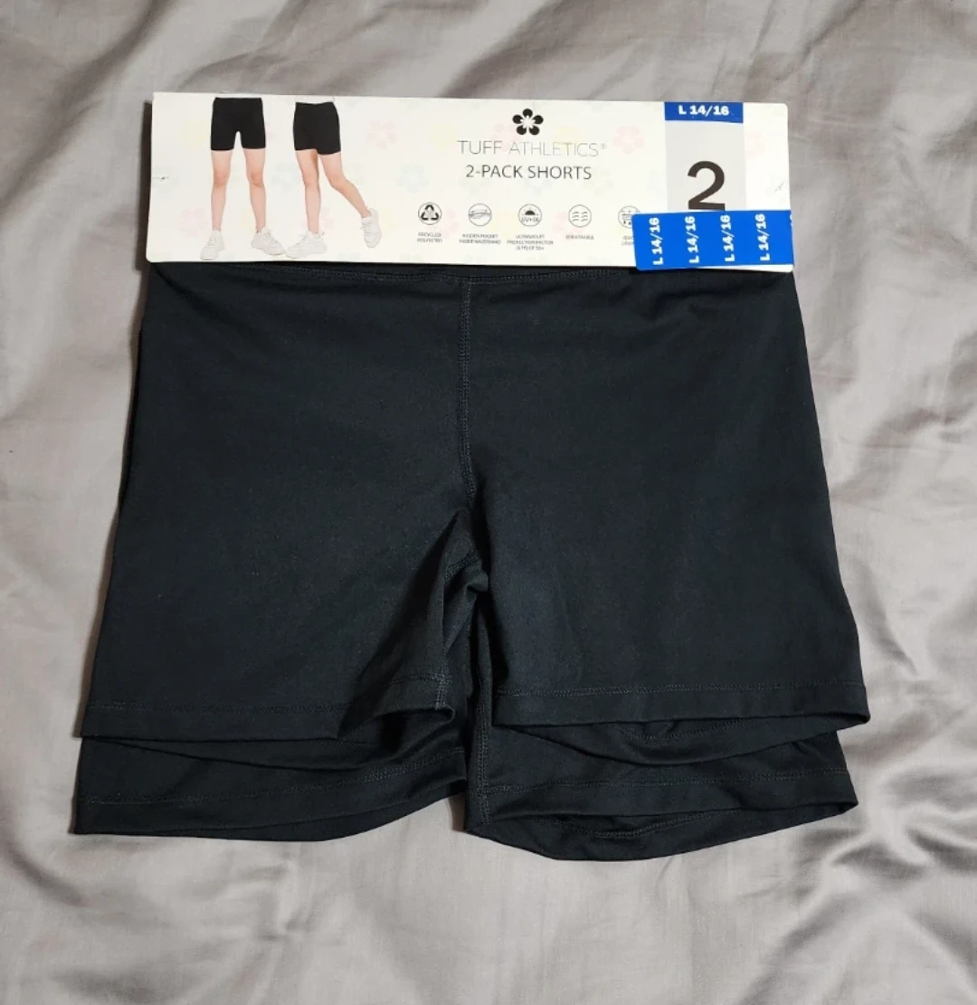 Tuff Athletics 2-Pack Athletic Shorts L (14/16)