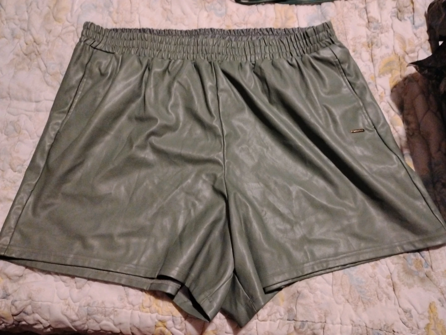 Fabletics Vegan Leather Shorts 2X - photo 2