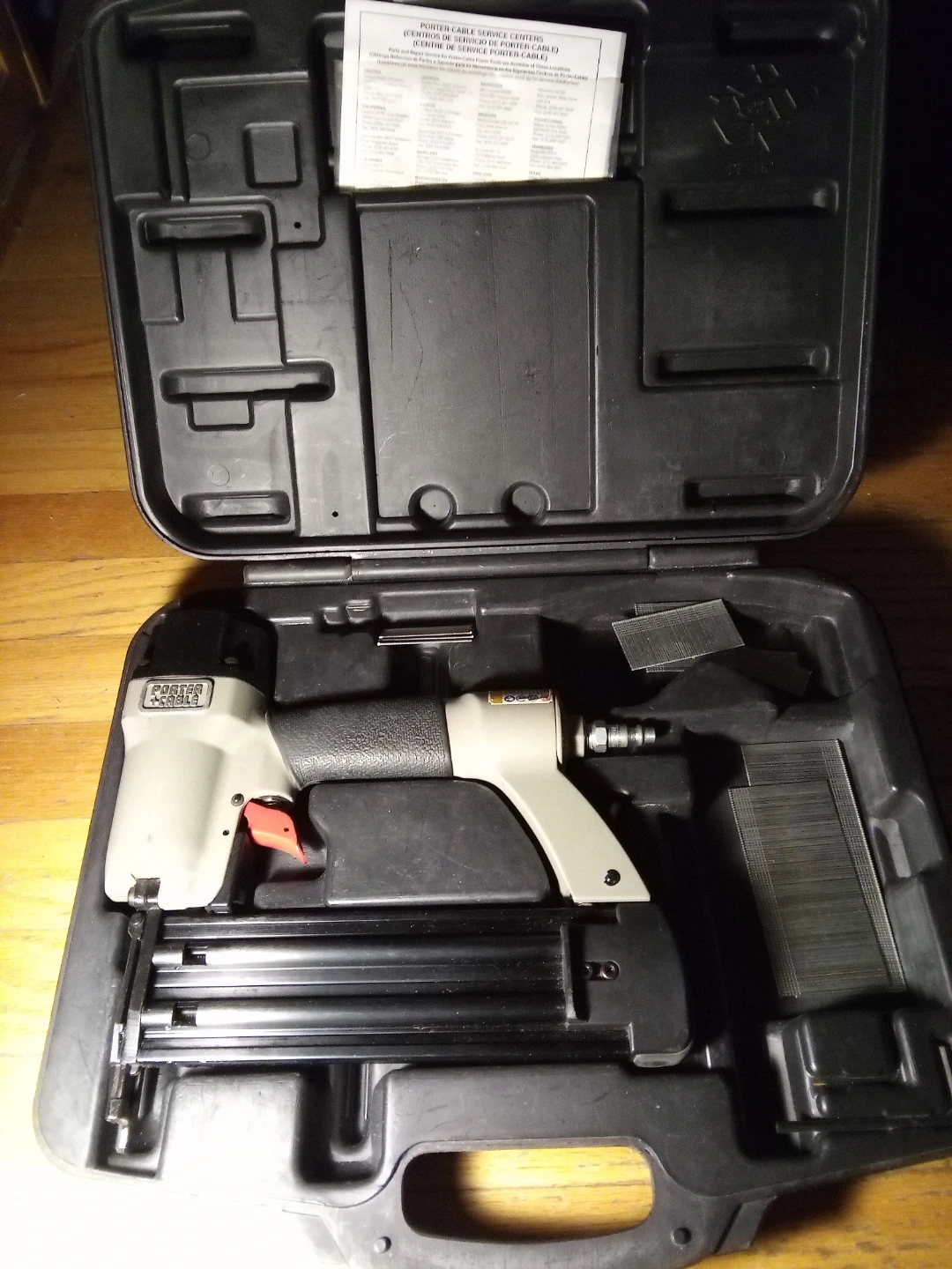 Porter Cable Stapler with Case - photo 2