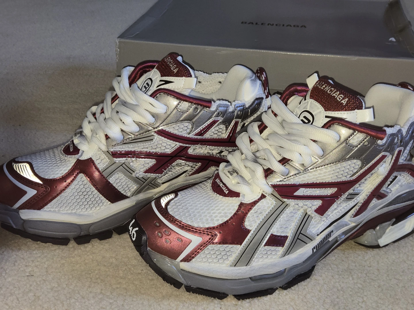 Balenciaga Runner Sneakers Size 46 - photo 3