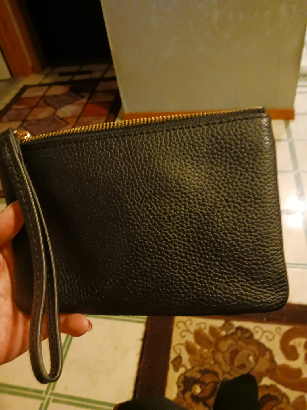 Marc Jacobs Black Leather Wristlet Pouch - photo 2