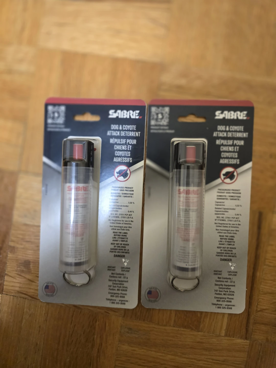 SABRE Dog & Coyote Attack Deterrent -$35 for 2