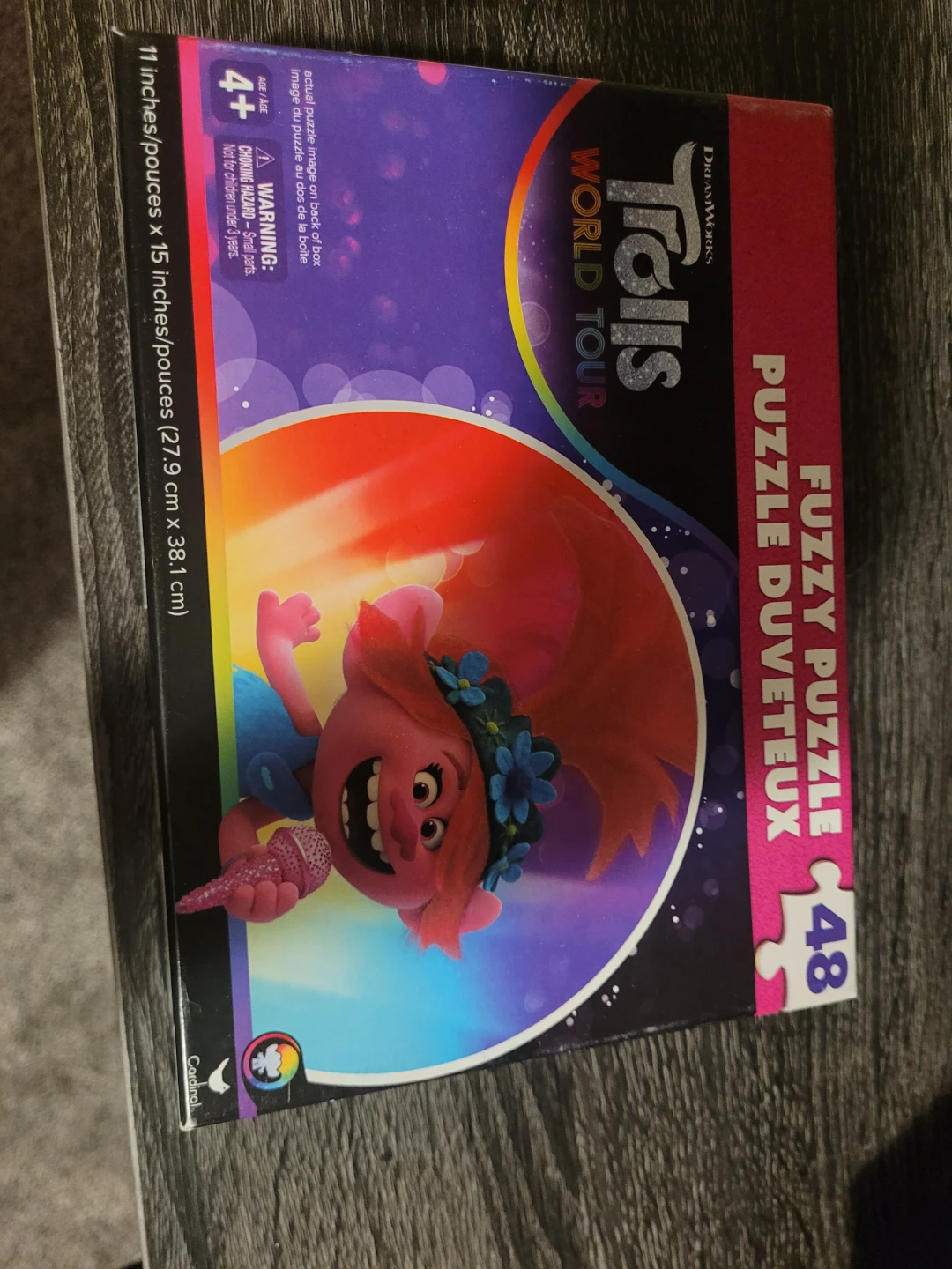 DreamWorks Trolls World Tour Fuzzy Puzzle - 48 Pieces