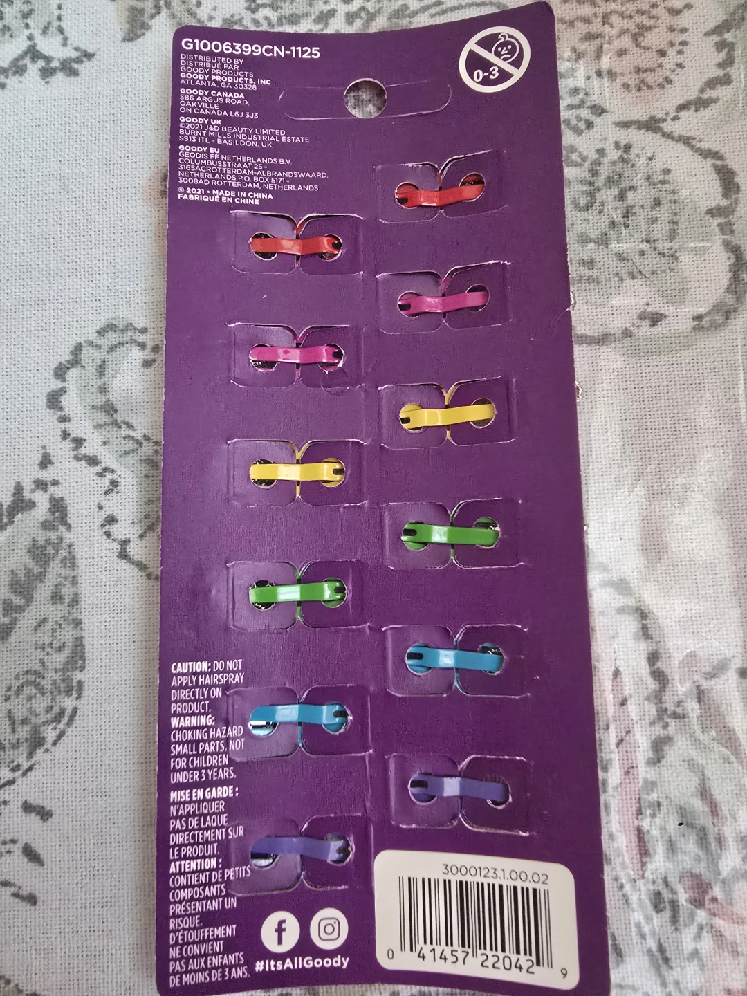 ⚽️ Goody Kids Snap & Go Hair Clips (12ct) - photo 3