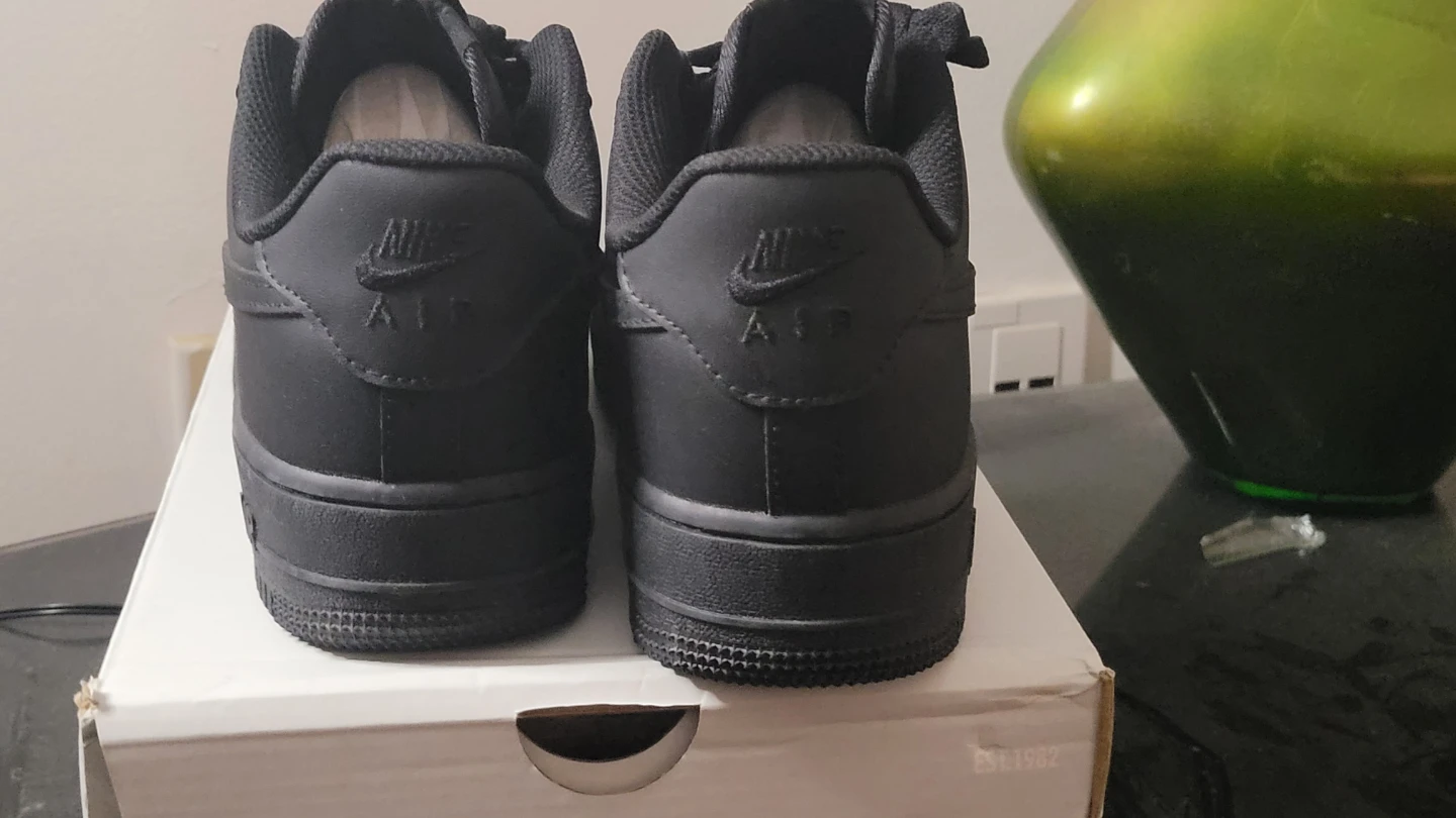 Nike Air Force 1 '07 Men's Shoes Black Size 10.5 - photo 4