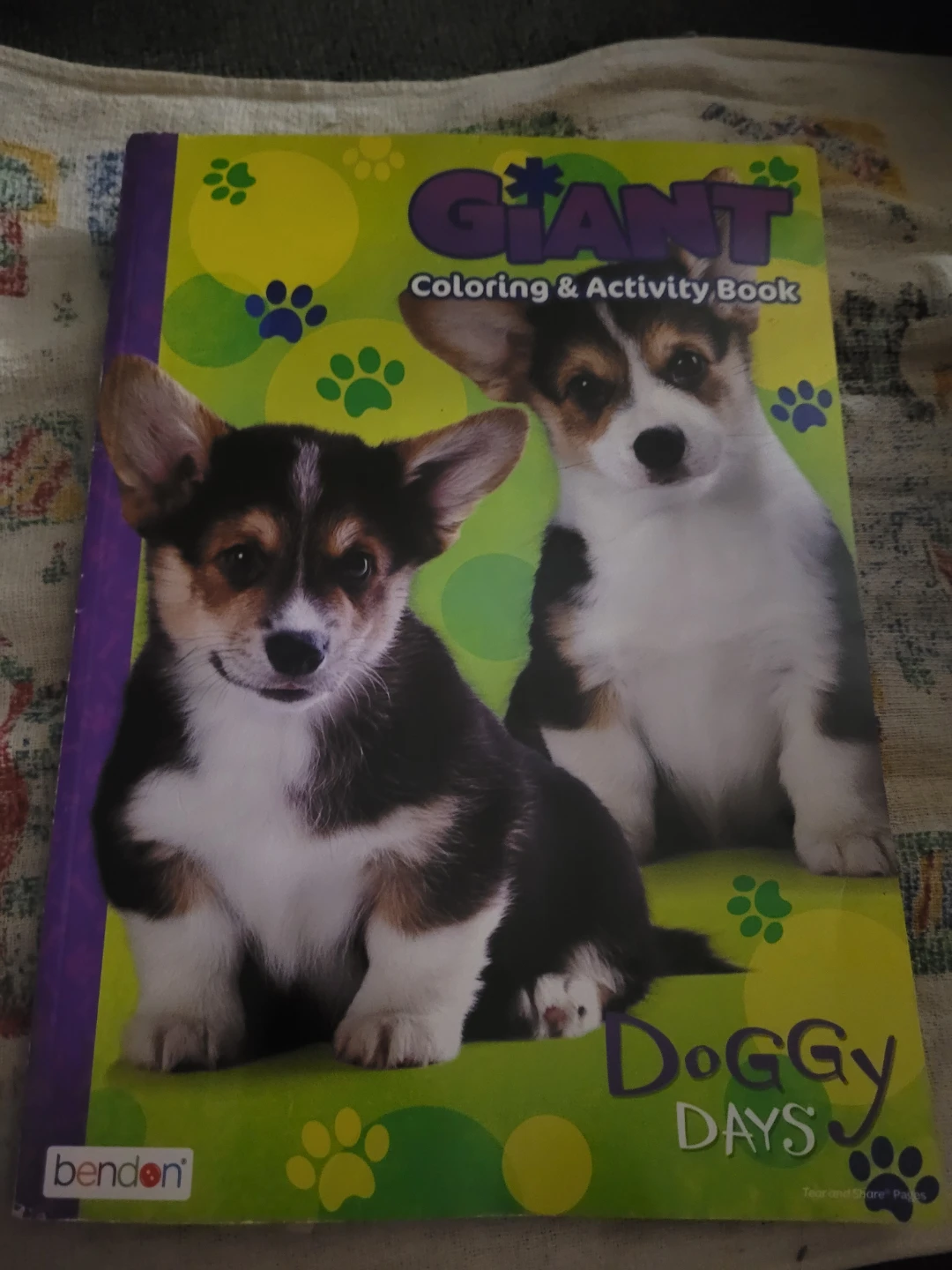 Giant Coloring & Activity Book: Doggy Days