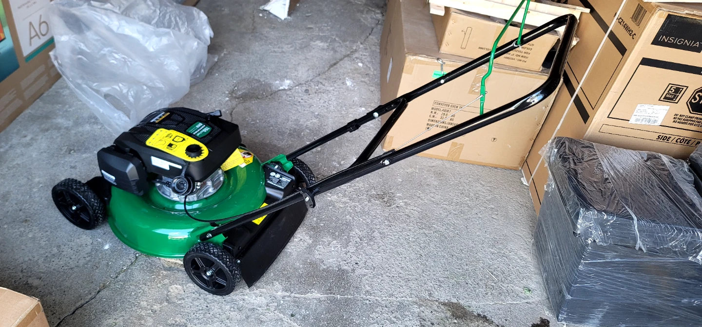 Green Lawnmower with 150cc Engine