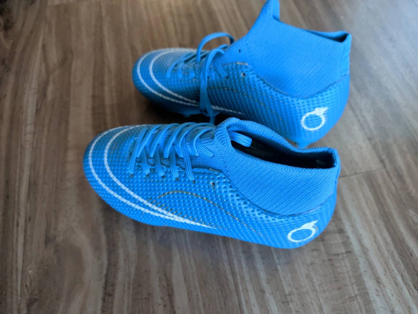 Blue Soccer Cleats