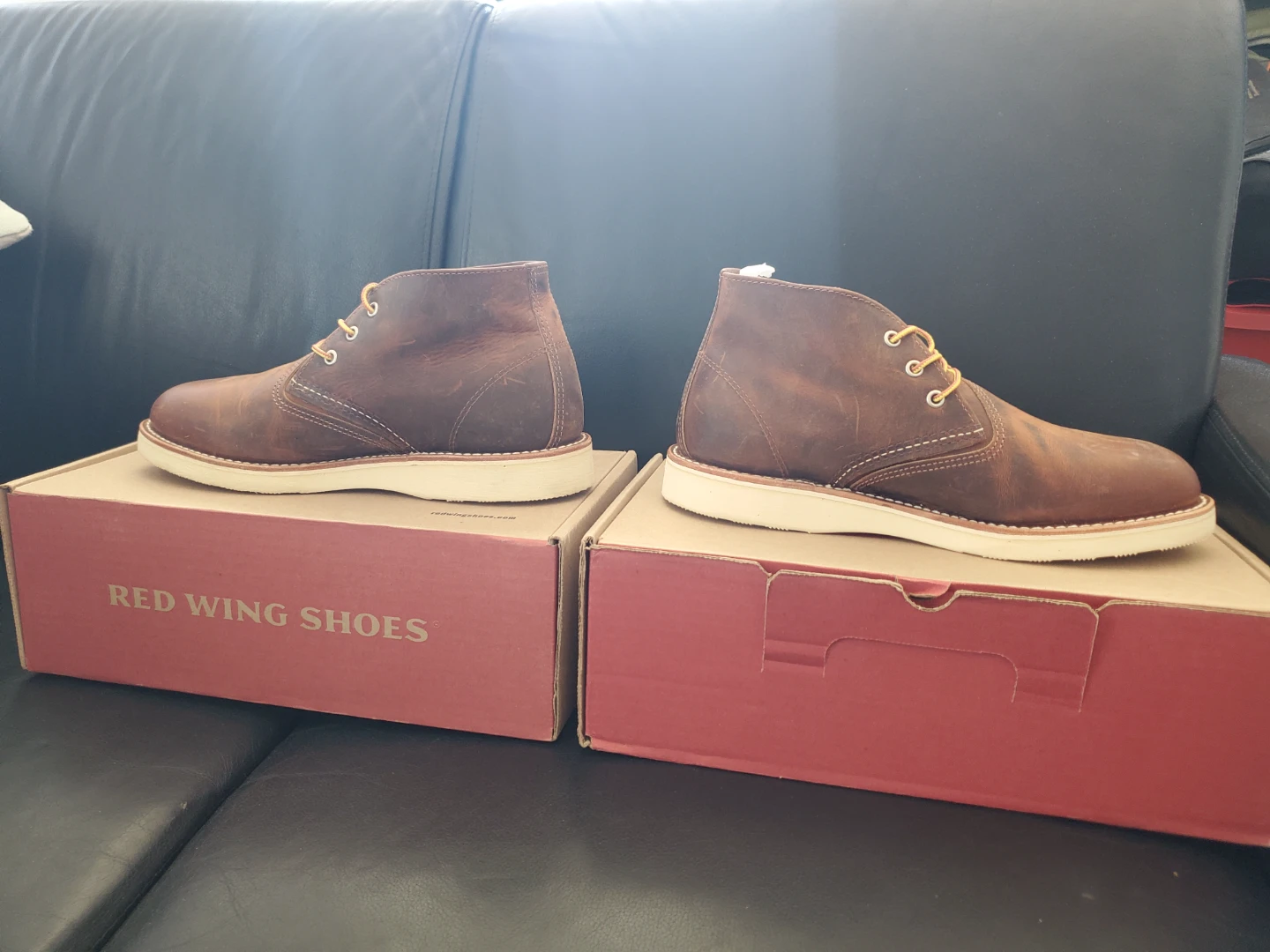 Red Wing Shoes Men's 9D Work Chukka Boots 3137 - photo 3