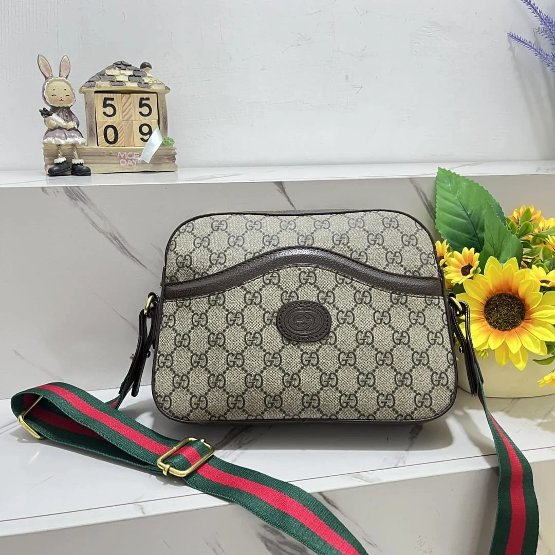 Gucci Monogram Camera Bag