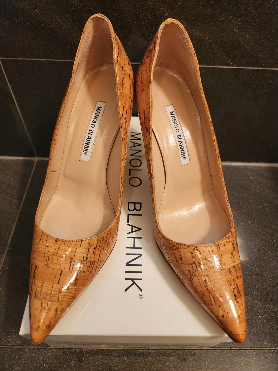 Manolo Blahnik Cork Pumps