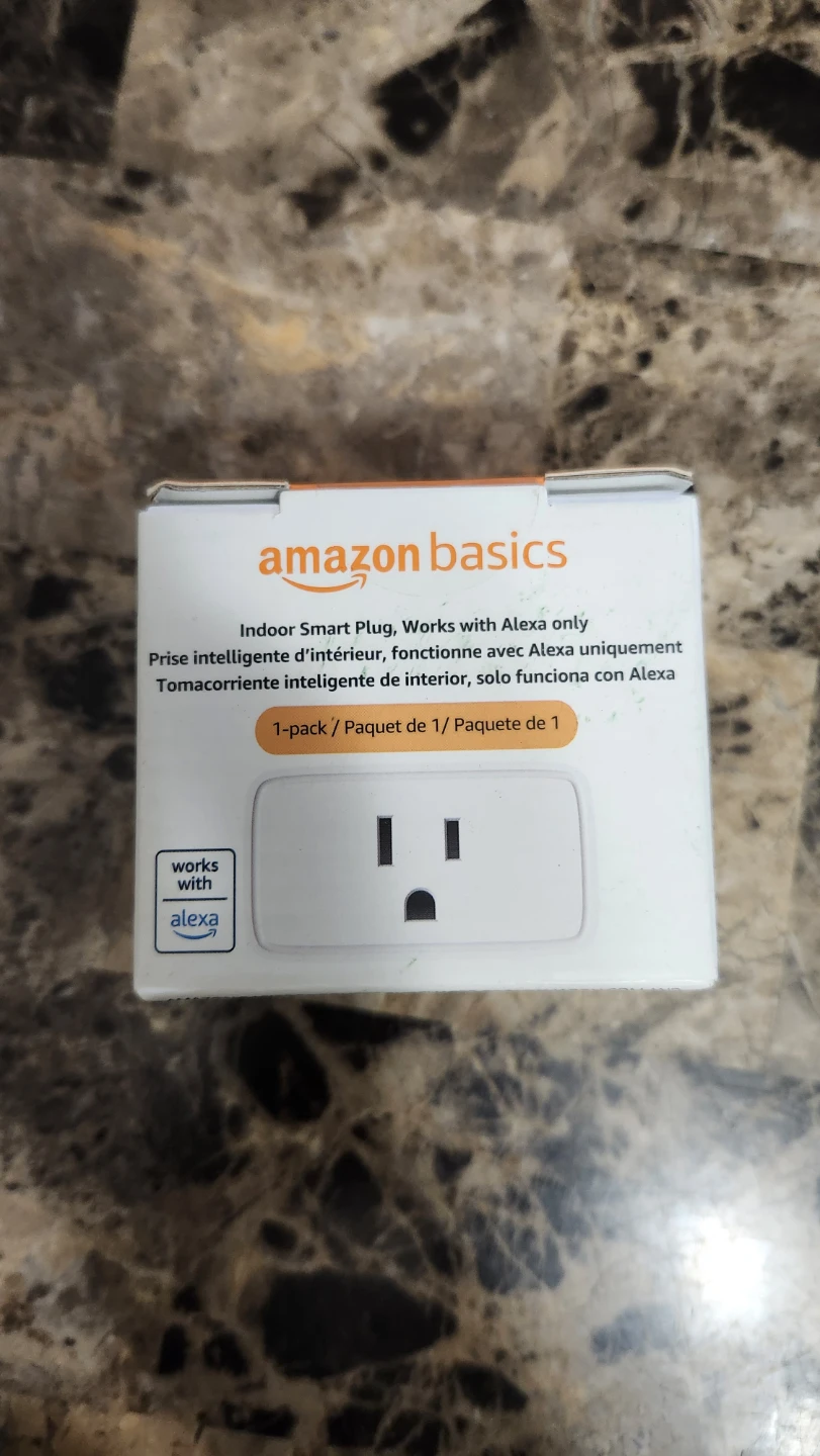 Amazon Basics Indoor Smart Plug - Works with Alexa