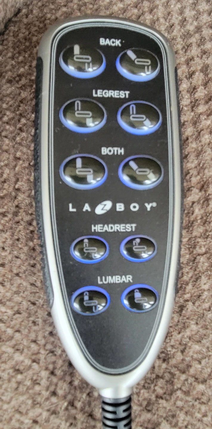 2x LaZBoy Elec Rocker Recliners w/Power Head & Lumbar - photo 3