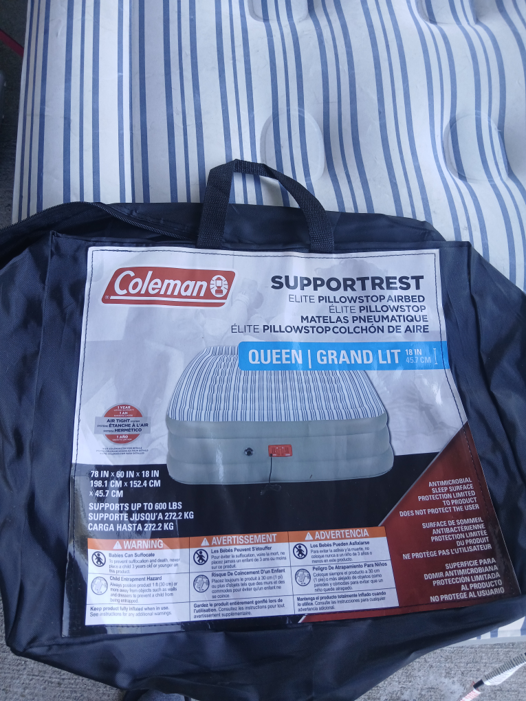 Coleman SupportRest Elite Pillowtop Queen Air Mattress - photo 2