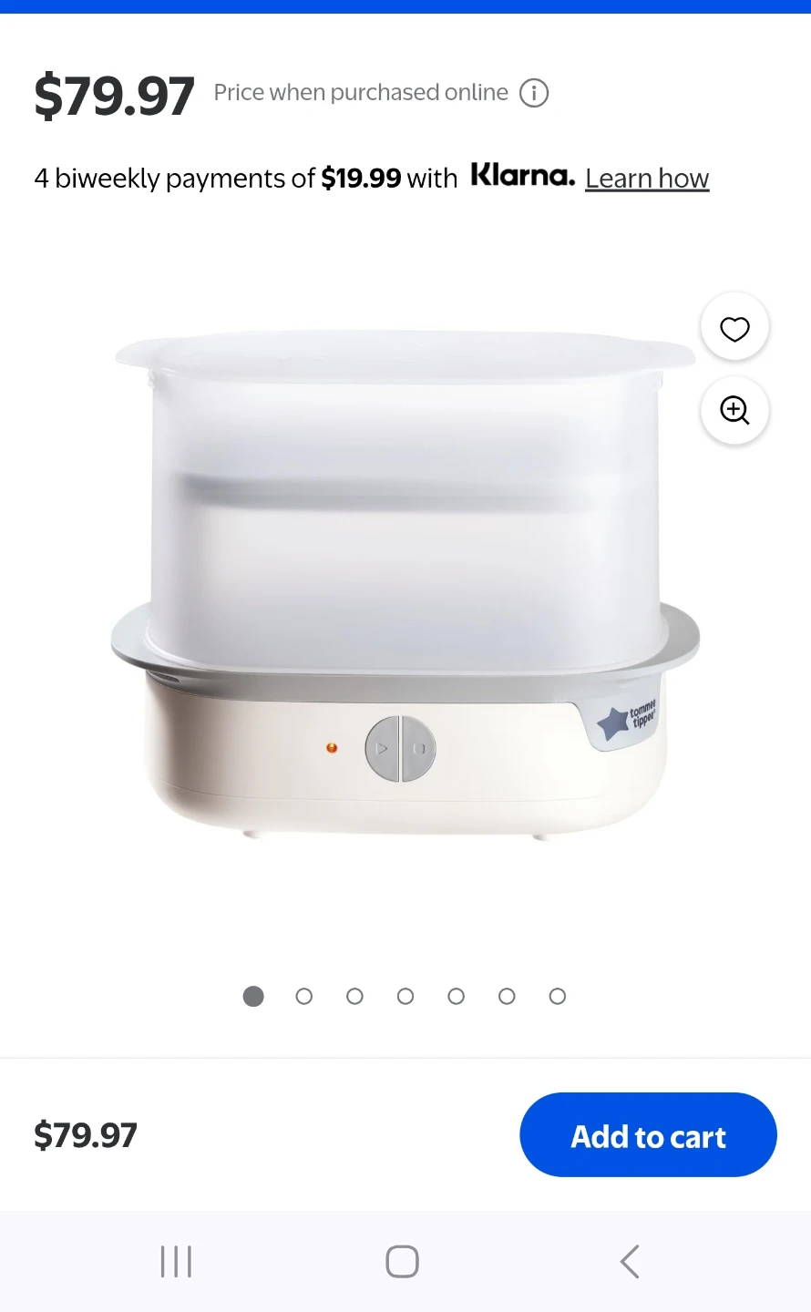 New Baby Electric Steamer Sterilizer - photo 4