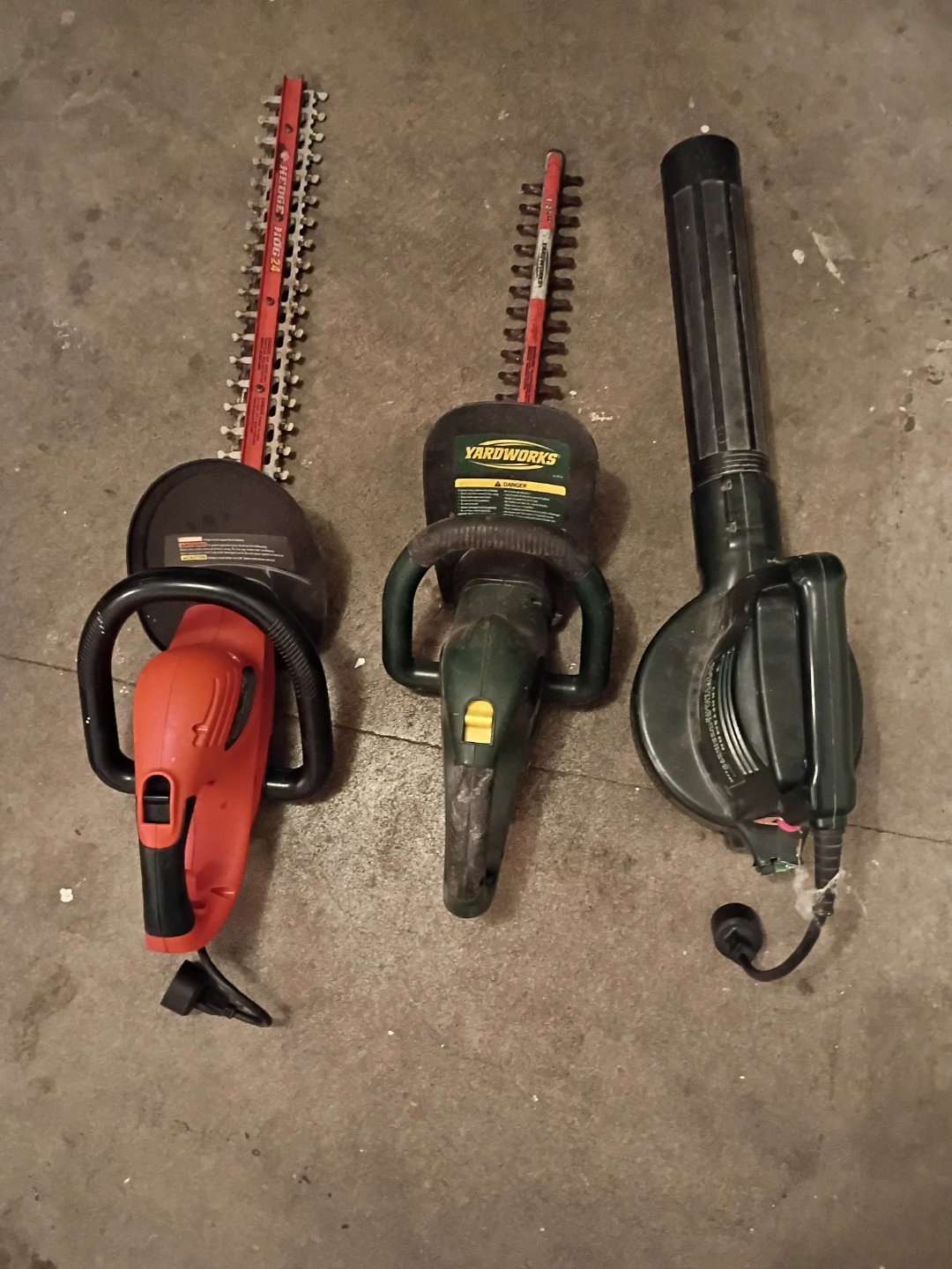 Assorted Electric Hedge Trimmers