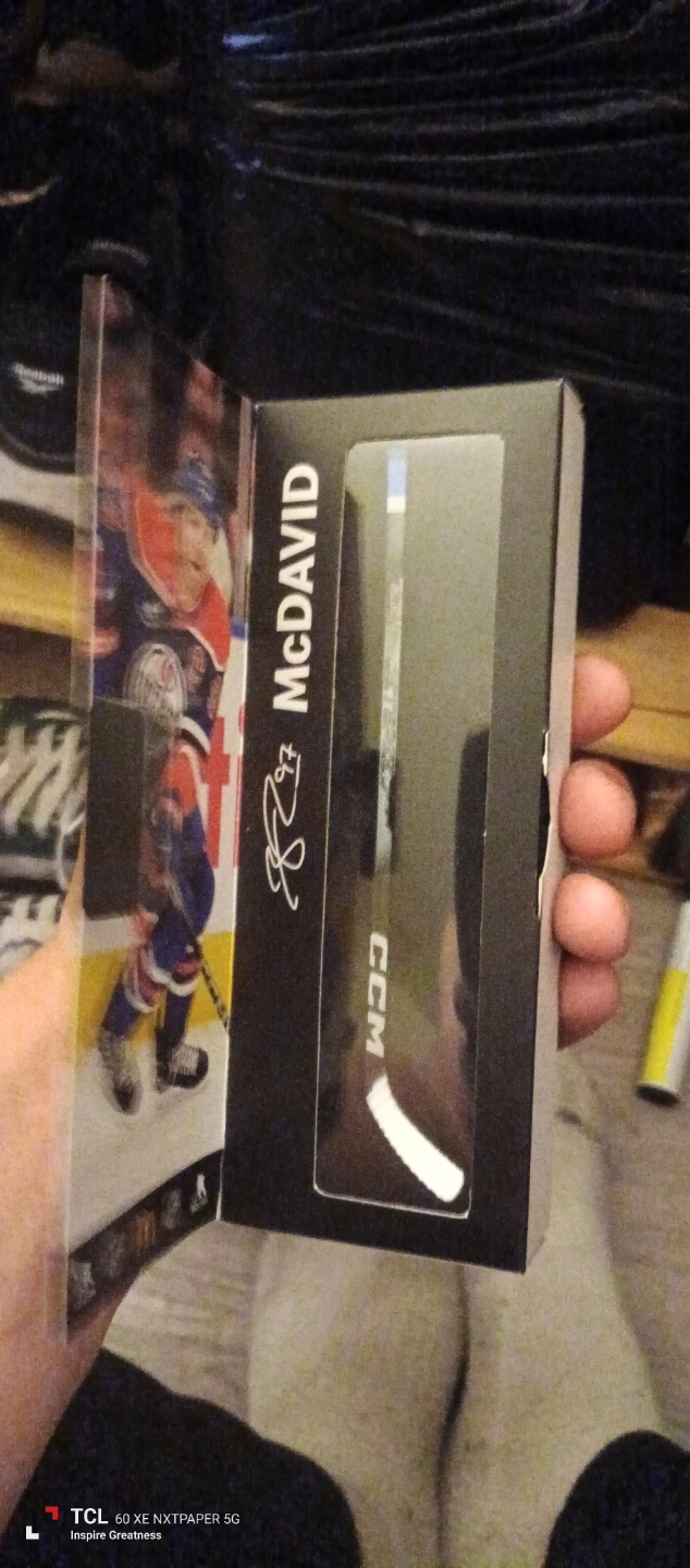 NHL Star Sticks McDavid CCM Mini Hockey Stick - photo 2