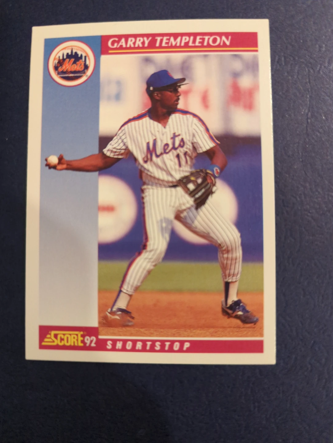 1992 Score Garry Templeton Baseball Card ⚽
