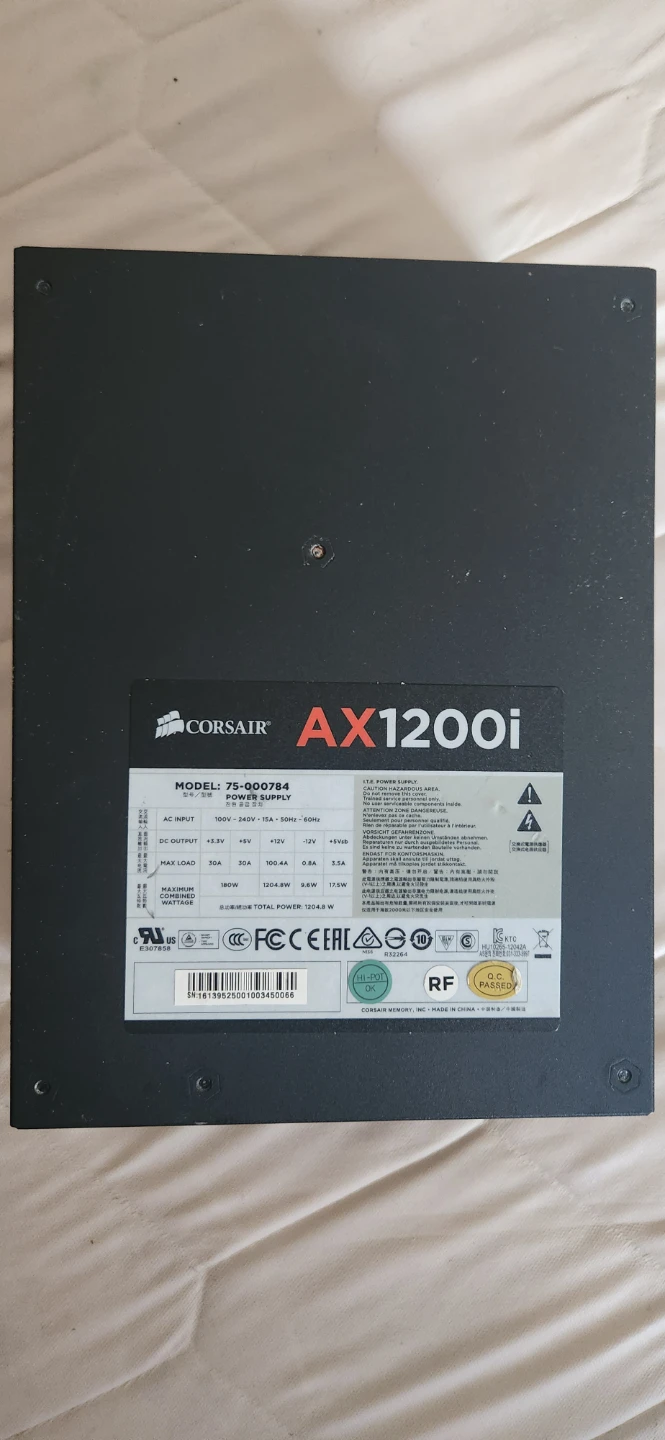 Corsair AX1200i Power Supply - photo 2