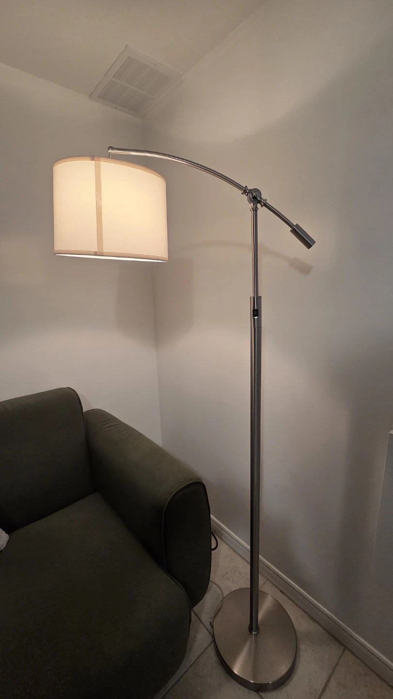Adjustable Floor Lamp with Shade