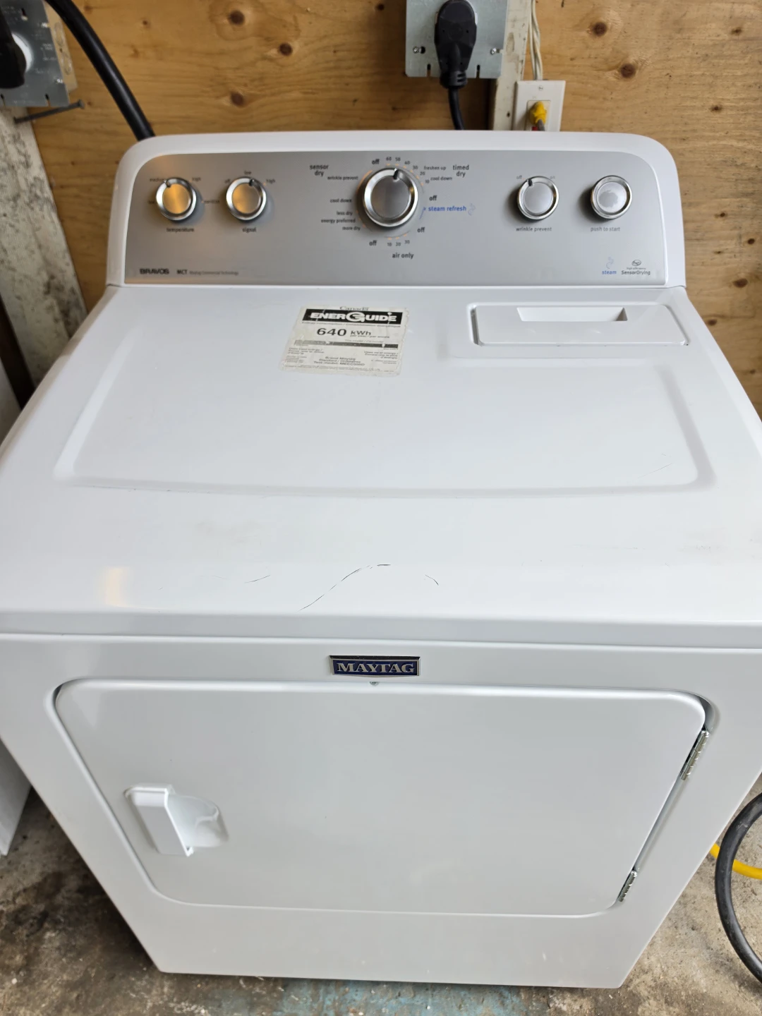 Maytag Bravos Electric Dryer with Steam - Delivery Available
