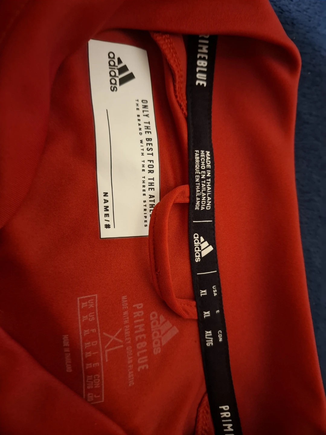 Adidas Primeblue 1/4 Zip Long Sleeve Shirt - photo 3