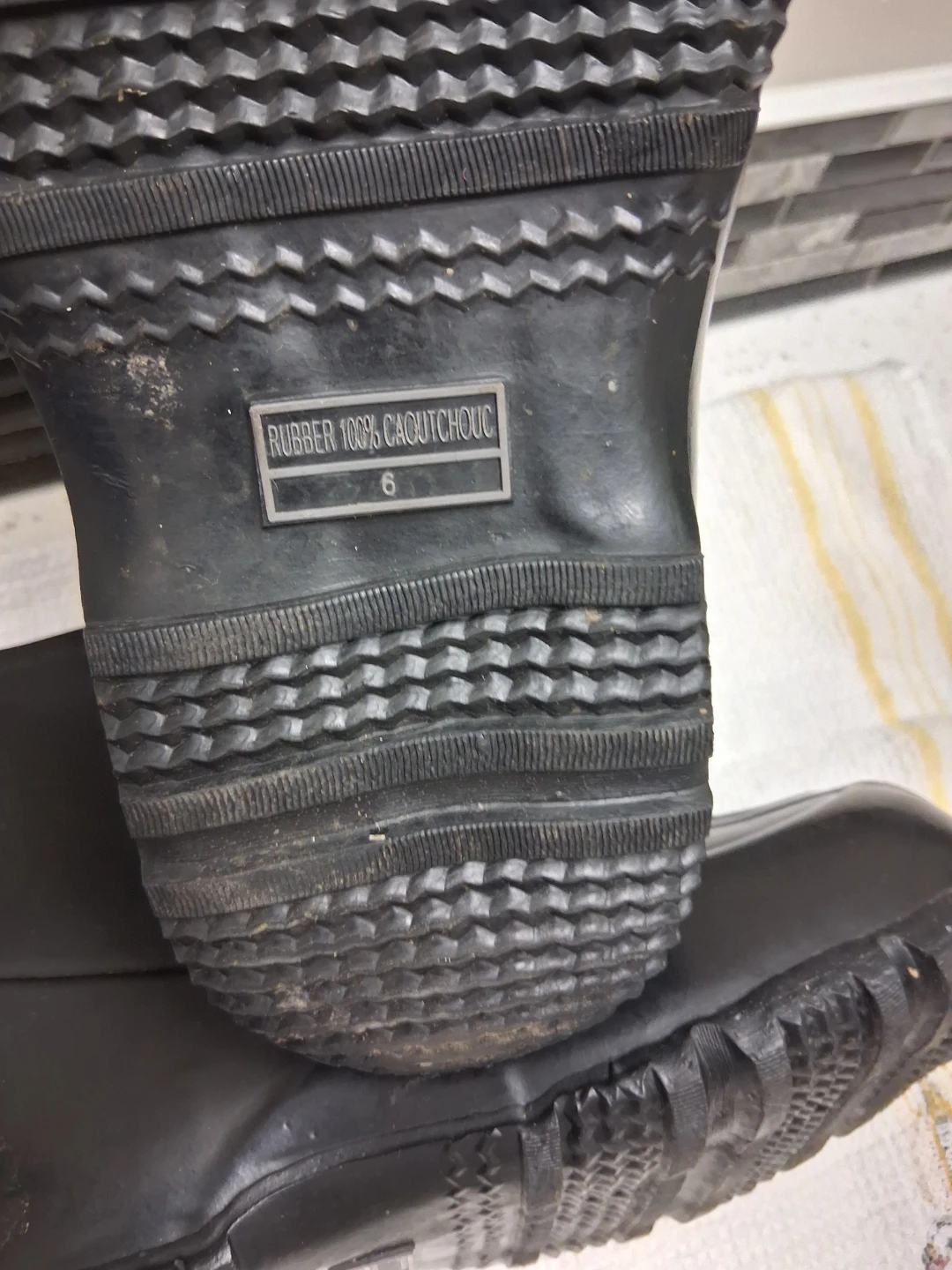 Prince Rubber Galoshes Size 6 - photo 3