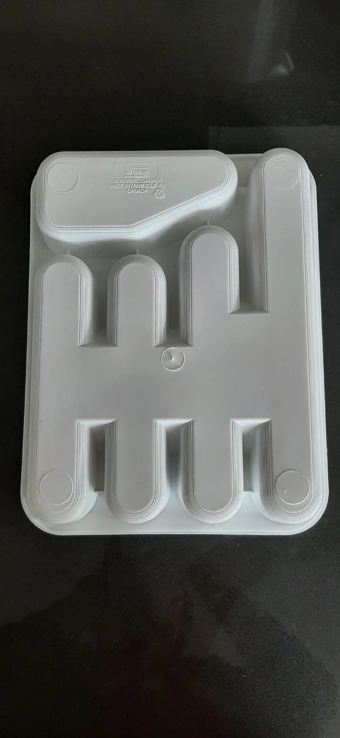White Cutlery Organizer Tray - photo 3