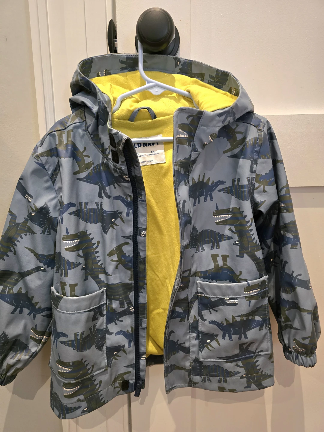 Unisex Water-Resistant Dinosaur Jacket - photo 3