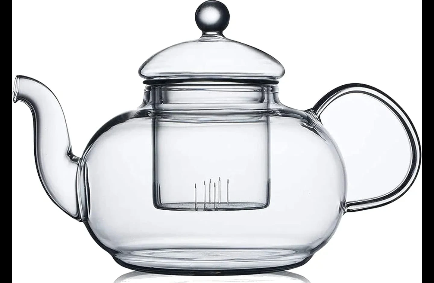 Glass Teapot with Infuser 600ml - photo 2