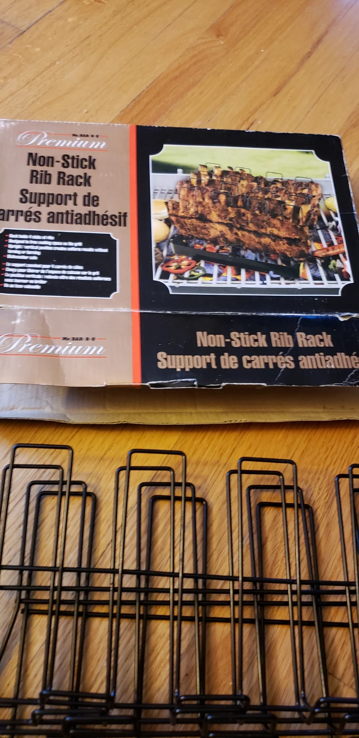 Premium Non-Stick Rib Rack New item